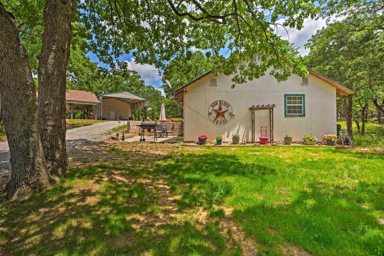 Lake Texoma Cabin - 1 Mi To Park And Boat Ramp! Willow Spring Zewnętrze zdjęcie
