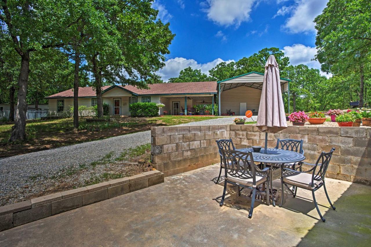 Lake Texoma Cabin - 1 Mi To Park And Boat Ramp! Willow Spring Zewnętrze zdjęcie